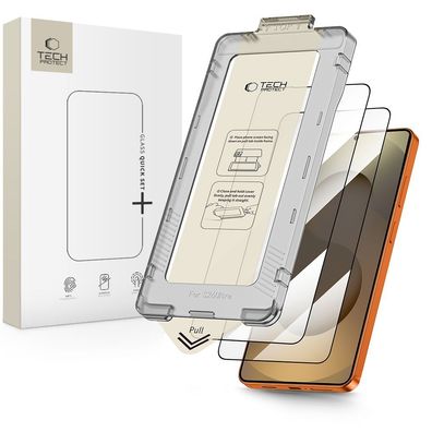 Tech-Protect Quick Set 2er-Pack Gehärtetes Glas für Samsung Galaxy S26 Ultra
