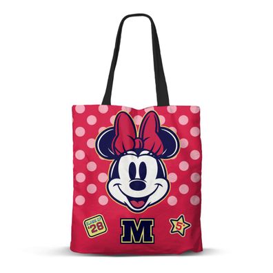 Disney Minnie Mouse Class Shopping Bag mehrfarbig Tragetasche mit Schultergriffen