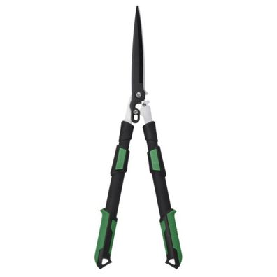 Teleskop Heckenschere mit ergonomischem Teleskopgriff & Carbonklinge