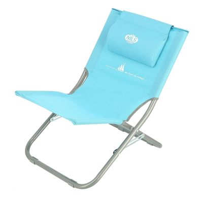 NILS CAMP Klappstuhl NC3136 – Faltbarer Campingstuhl mit Stahlgestell, bis 100 kg