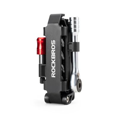 Rockbros Fahrrad Multitool Set Ratsche Bits Reifenheber kompakt
