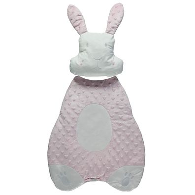 bebetto 2-Teilig 65cm Pucksack Schlafsack Neugeborene Baby Kinder Wickeldecke