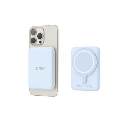 Tech-Protect LifeMag PB10 Powerbank mit MagSafe 5000 mAh, 15 W, USB-C-Anschluss –