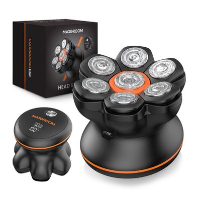 Maxgroom JK-1688 Elektrorasierer 7D Kopfrasierer IPX6 Schwarz