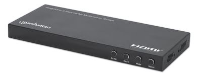 Manhattan 208406, HDMI, Micro USB Type-B, Metall, Schwarz, 1920 x 1080 (HD 1080... ->