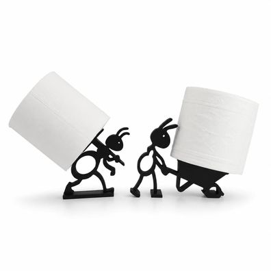 Toilettenpapierhalter Lustiger Rollenhalter 2 Stück WC Rollenständer Ameisen Käfer