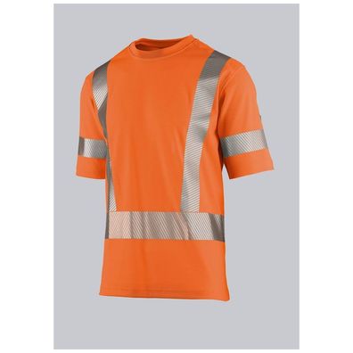 BP Warnschutz-T-Shirt Mit Ärmel-Reflexstreifen 2136-261