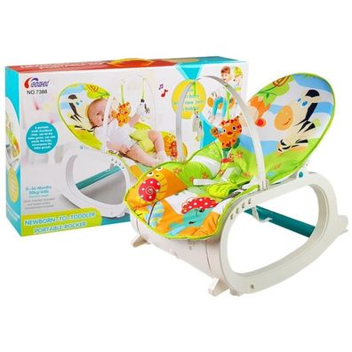 Leantoys Babyschaukelstuhl 2 in 1 Tiere