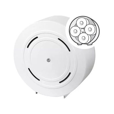 racon MW KR quattro Toilettenpapierspender Metall weiß