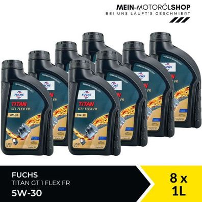 Fuchs Titan GT1 Flex FR 5W-30 8x1 Liter