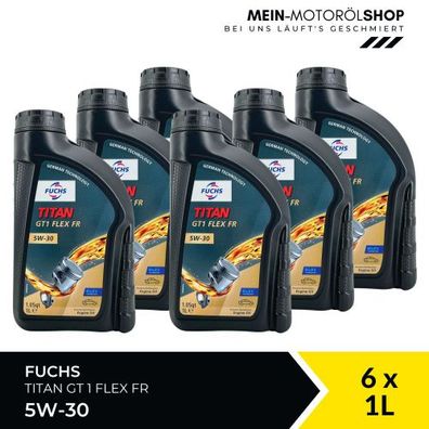 Fuchs Titan GT1 Flex FR 5W-30 6x1 Liter