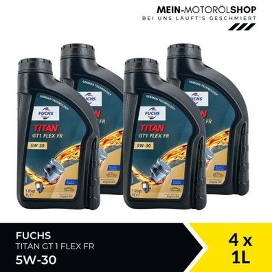 Fuchs Titan GT1 Flex FR 5W-30 4x1 Liter
