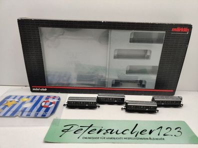 Märklin Z DC 87055 Abteilwagen-Set Berliner Vorortverkehr / inkl. CD / DRG / OVP