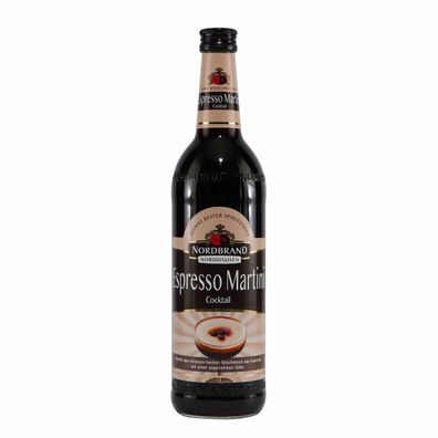 Nordbrand Espresso Martini Cocktail Likör