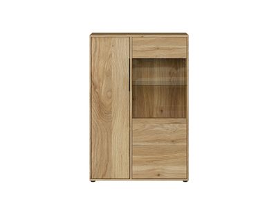 Vitrine R ORKNEY OKYV321R-D108 Vitrinenschrank - Mauvella Eiche
