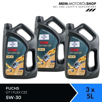 Fuchs Titan GT1 Flex C23 5W-30 3x5 Liter