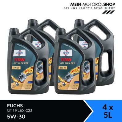 Fuchs Titan GT1 Flex C23 5W-30 4x5 Liter