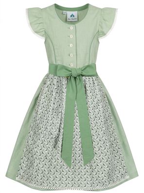 Kinderdirndl 43216 Flügelarm grün