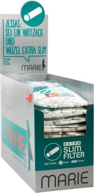 20xMarie Extra Slim Filter 5,3mm 150Stk