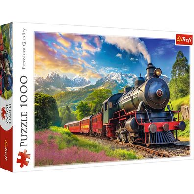 Trefl, Dampflok, 1000 Teile Puzzle