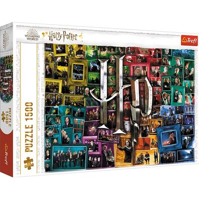 Trefl, Harry Potter Reise durch die Filme, 1500 Teile Puzzle