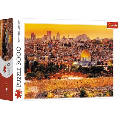 Trefl, Dächer von Jerusalem, 3000 Teile Puzzle