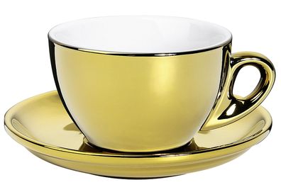 Cilio Cappuccinotasse ROMA gold – 6er Vorteilset