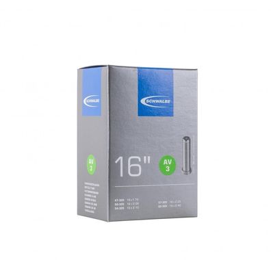 Schwalbe Schlauch AV3 16x1.75-2.50 Zoll (47/62-305) 16 Zoll AV 40mm Autoventi