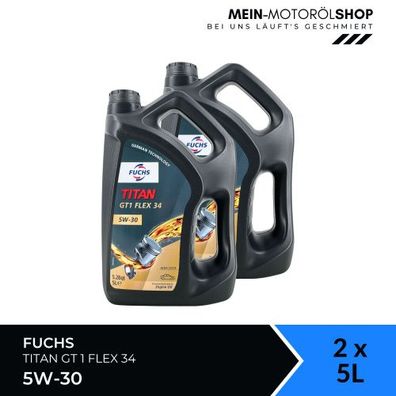 Fuchs Titan GT1 Flex 34 5W-30 2x5 Liter