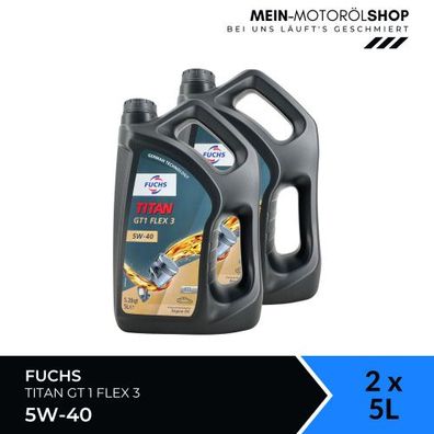 Fuchs Titan GT1 Flex 3 5W-40 2x5 Liter