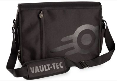 Fallout Messenger Bag Umhängetasche Vault Tec Black Laptoptasche