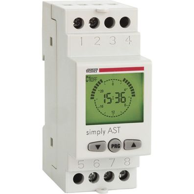 VEMER VE707600 Simply AST astronomische Zeitschaltuhr DIN Defekt