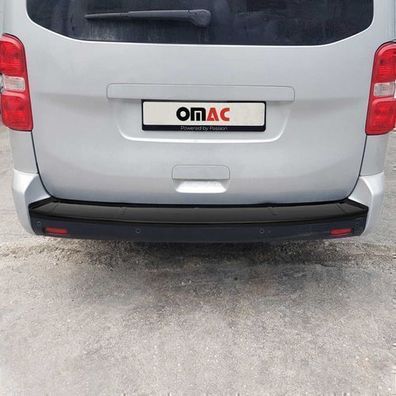 Ladekantenschutz Stoßstangenschutz für Citroën Jumpy 2017-2025 Schwarz ABS L3