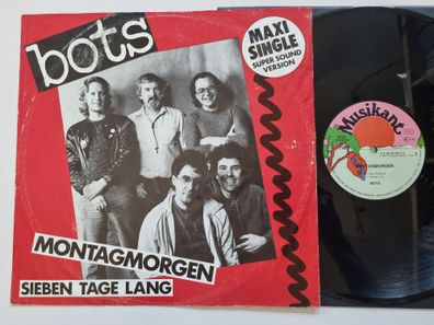 Bots - Montagmorgen/ Sieben Tage Lang 12'' Vinyl Maxi Germany