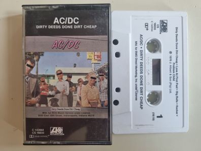 AC/DC - Dirty Deeds Done Dirt Cheap Cassette US