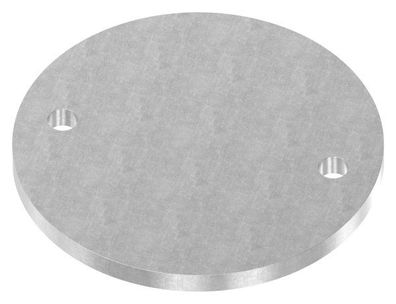 Ankerplatte 160x10 mm 2 Bohrungen | Stahl roh
