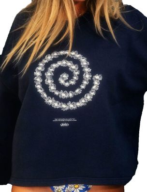 PUKAS Women Fleece The Shell Oversize navy
