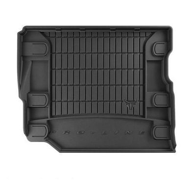 OMAC Gummi Kofferraumwanne für Jeep Wrangler Unlimited JL 2018-2025 TPE Schwarz