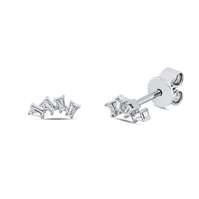 Luna Creation - 2T272W8-12 - Ohrstecker - Damen - 750WG - mit Diamanten