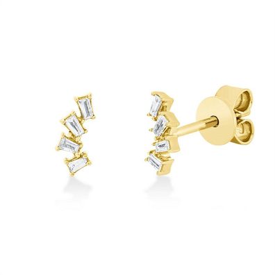Luna Creation - 2T272G8-9 - Ohrstecker - Damen - 750GG - mit Diamanten
