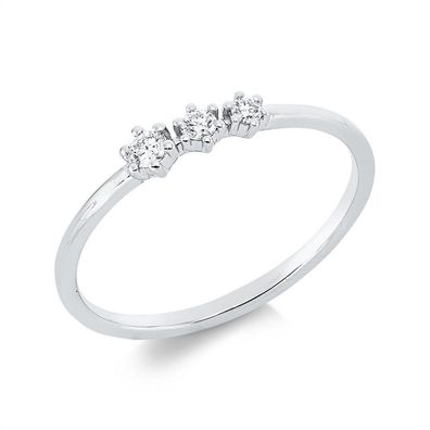 Luna Creation - 1IC77W854-1 - Ring - Damen - 750WG - mit Brillanten - Weite 54