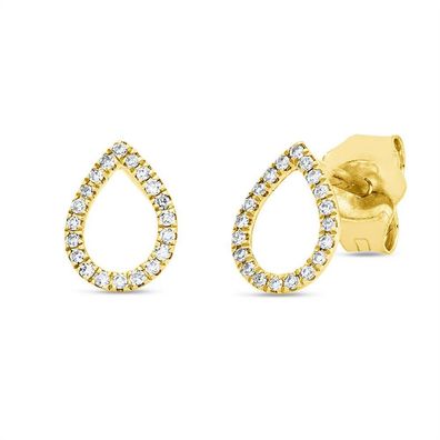 Luna Creation - 2W542G8-1 - Ohrstecker - Damen - 750GG - mit Diamanten