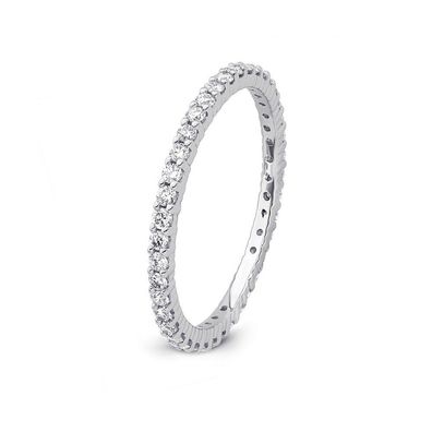 Luna Creation - 704.0155 - Ring - Damen - 585WG - mit Diamanten - Weite 55