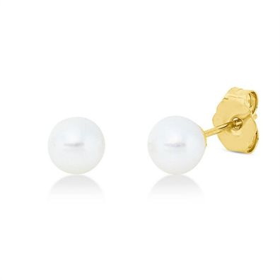 Luna Creation - 2W241G8-8 - Ohrstecker - Damen - 750GG - mit Zuchtperle