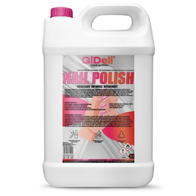 Nagellackentferner 5L Soak-Off Gel Remover UV-Lack Löser Aceton Salon GiDeli