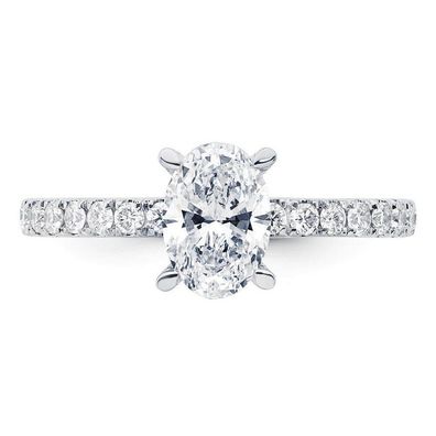 Luna Creation - 707.7454 - Ring - Damen - 750WG - mit Diamanten - Weite 54