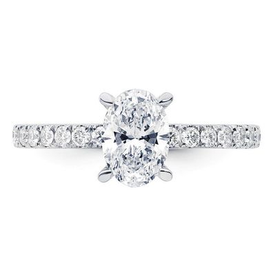Luna Creation - 707.7354 - Ring - Damen - 585WG - mit Diamanten - Weite 54