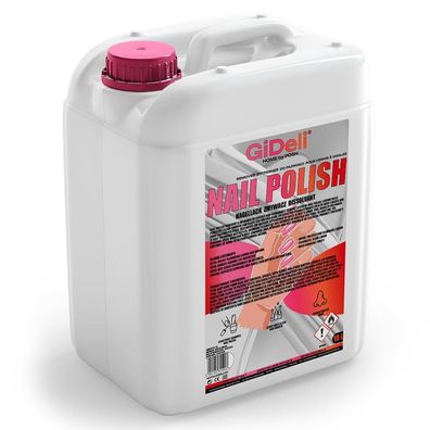 Nagellackentferner 10L Soak-Off Gel Remover UV-Lack Löser Aceton Salon GiDeli