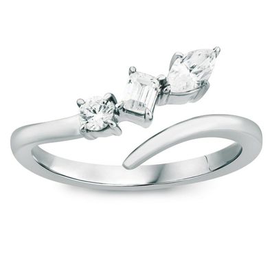 Luna Creation - 716.0954 - Ring - Damen - 585WG - mit Diamanten - Weite 54