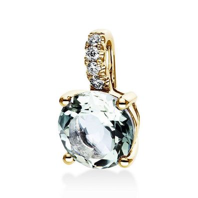 Luna Creation - 3D973G8-2 - Anhänger - Damen - 750GG - mit Diamanten und Amethyst